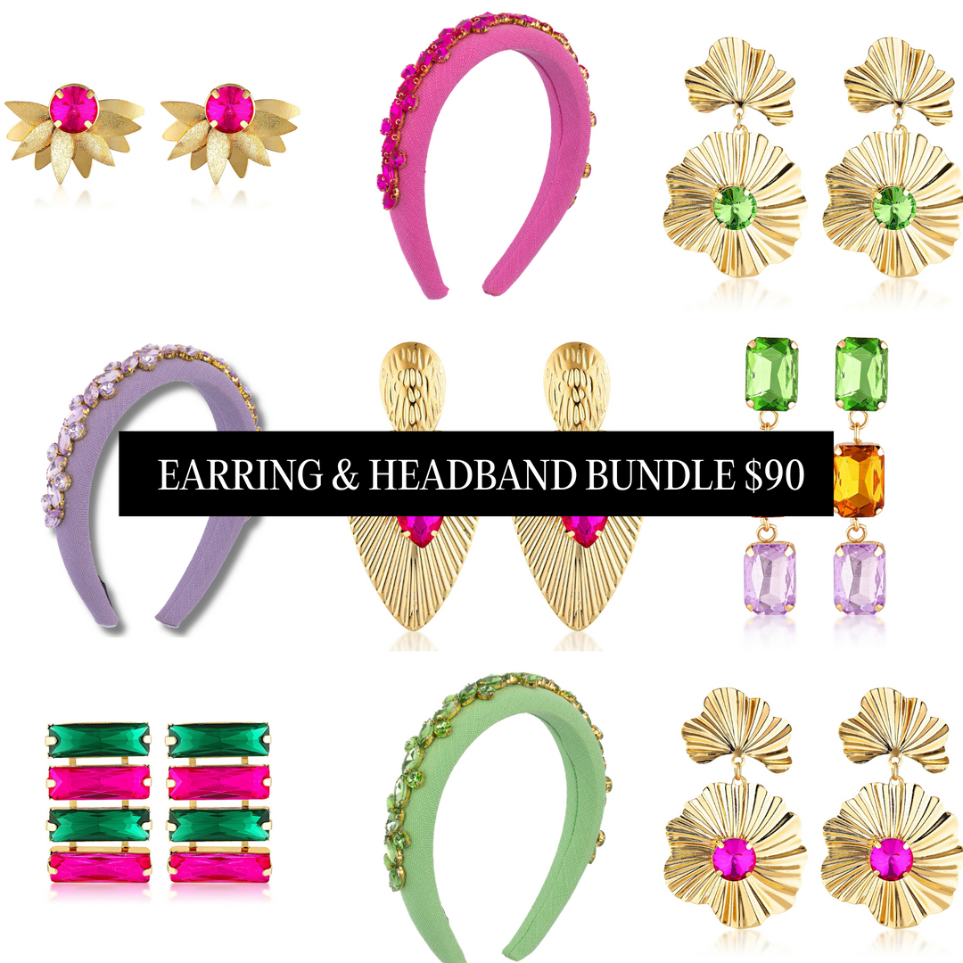 Headband and Earring Bundle